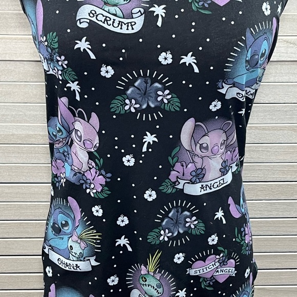 DISNEY Stitch, Angel, Scrump Racerback Tank Top-Small - Picture 2 of 3